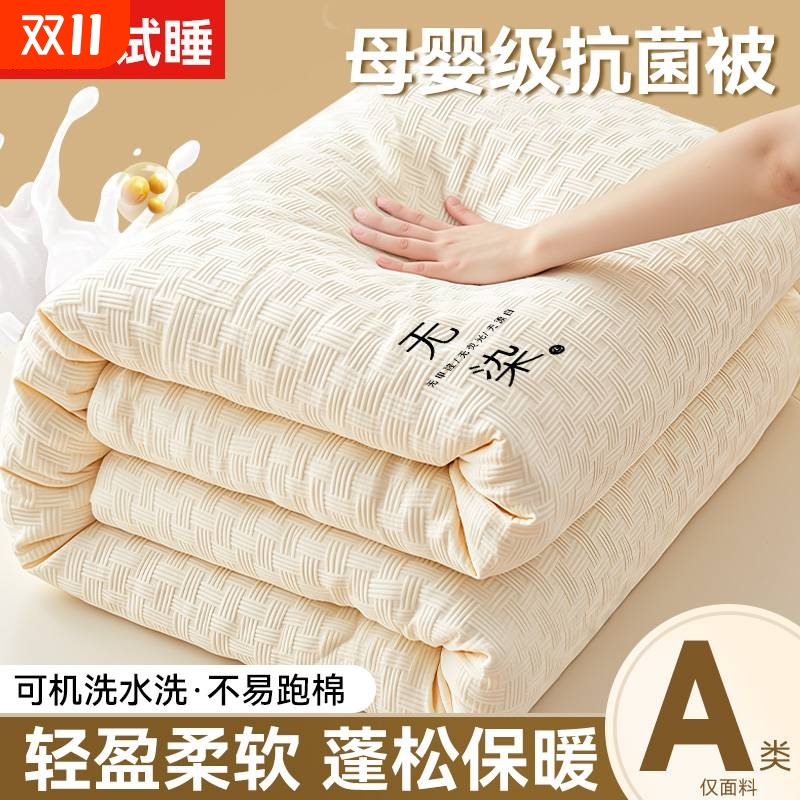 加厚四季被亲肤保暖蓄热蓬松被芯