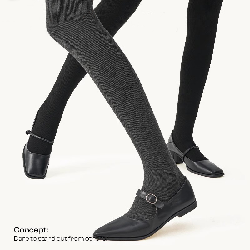 黑色打底裤外穿秋冬压力连裤袜女瘦腿春秋保暖灰色加厚踩脚袜加绒