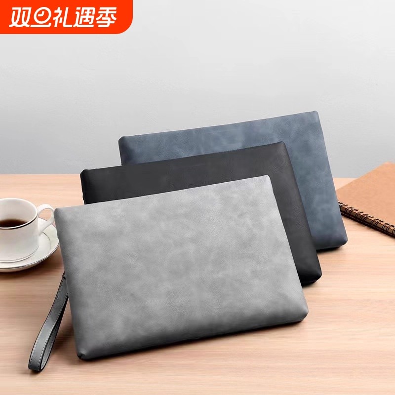 手包男款新款男士手拿包大容量手包多功能信封包休闲手抓包夹包潮