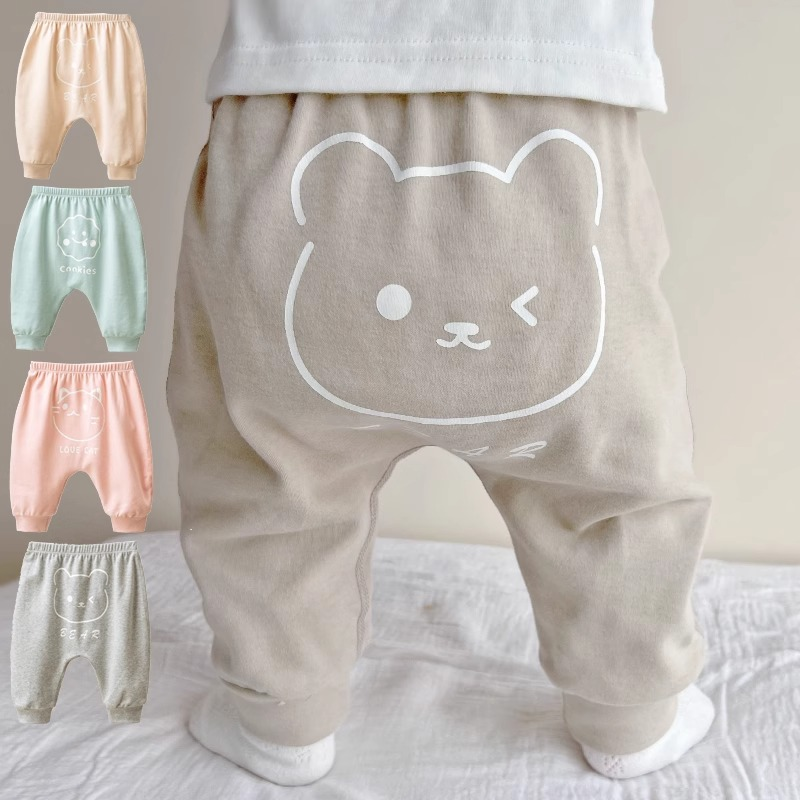 婴儿裤子春秋大pp裤秋冬