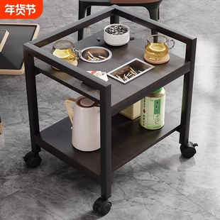 麻将桌棋牌室茶几茶水柜茶楼麻将机茶几专用茶水架子可移动小边几