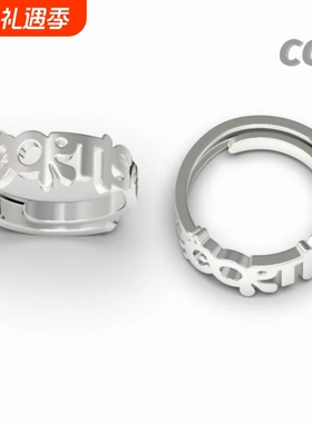 韩国男团CORTIS团戒马丁Martin个性简约时尚百搭指环粉丝应援周边