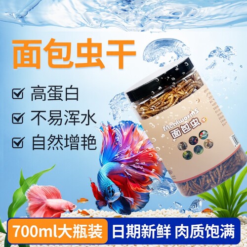 强健骨骼龟粮面包虫干营养饲料