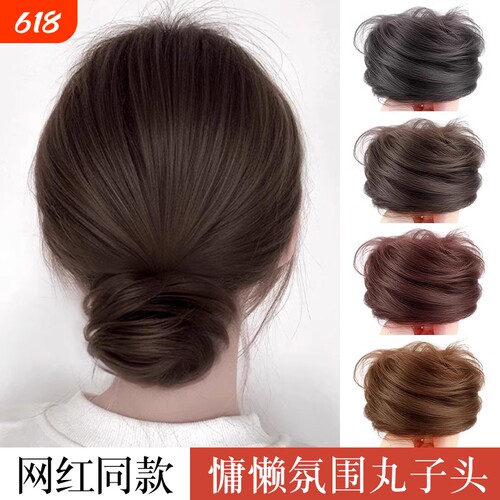 丸子头假发发圈|超1.6万次加购