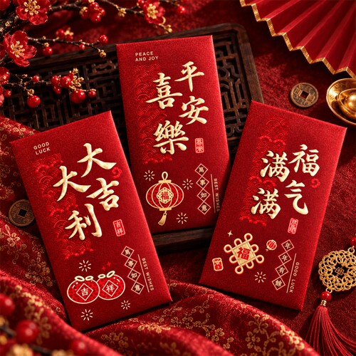 【全网热销100w】婚礼红包喜庆