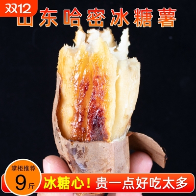 山东哈密冰糖心白薯|千人加购