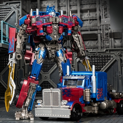 变形玩具男孩金刚汽车擎天之柱赛星统领机甲机器人大黄蜂合金模型