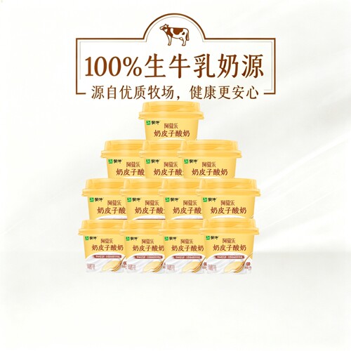 蒙牛阿慕乐奶皮子风味低温酸奶