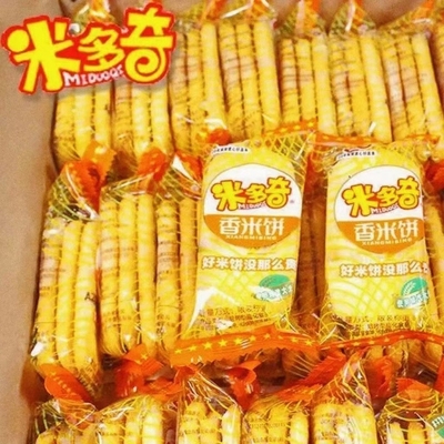 米多奇香米饼仙贝雪饼整箱
