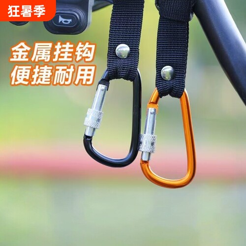 电动车挂钩前置通用摩托车外卖勾自行车头盔挂物钩承重婴儿车金属