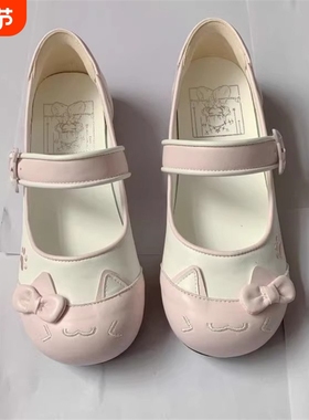 小众原创Lolita鞋女鞋可爱日系圆头平底皮鞋lo鞋jk制服单鞋