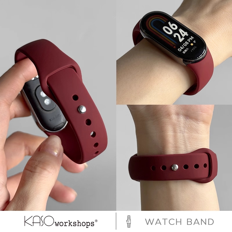 适用小米手环10表带8/NFC液态硅胶手表带智能运动手表XIAOMI八九代男生女生腕带春夏新款透气9NFC防水