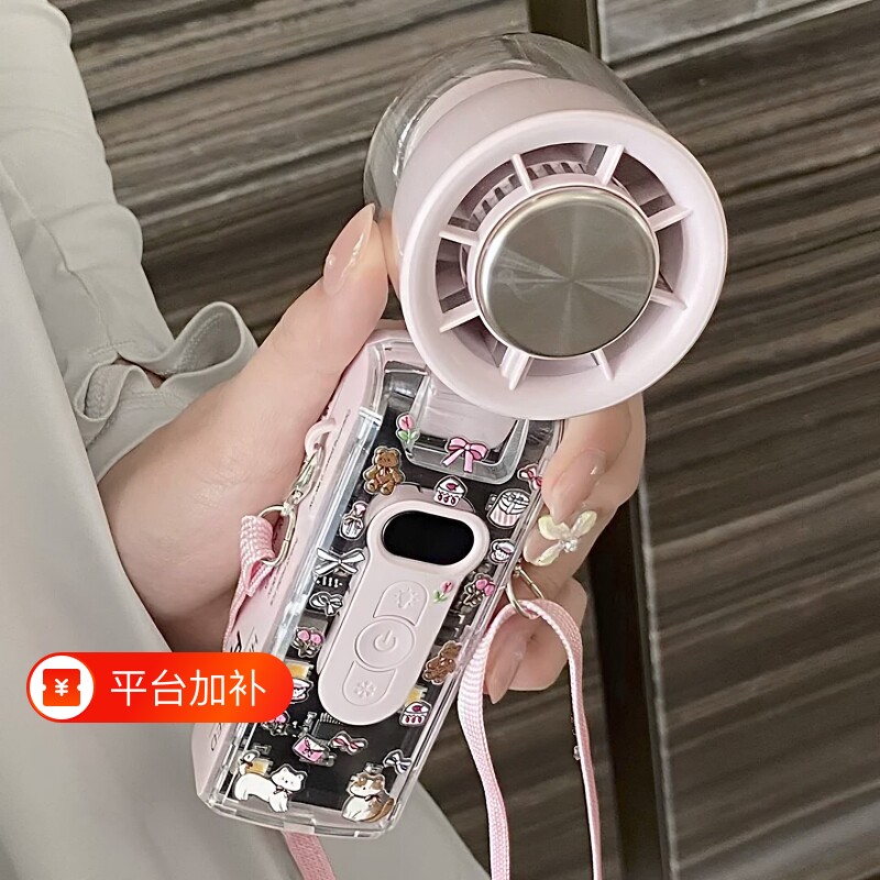 新款手持小风扇超强力静音迷你学生usb便携式随身超长续航小风扇