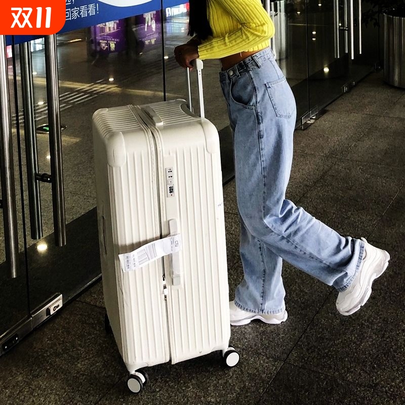加厚行李箱大容量拉杆箱男女结实耐用旅行箱26寸静音密码箱20寸