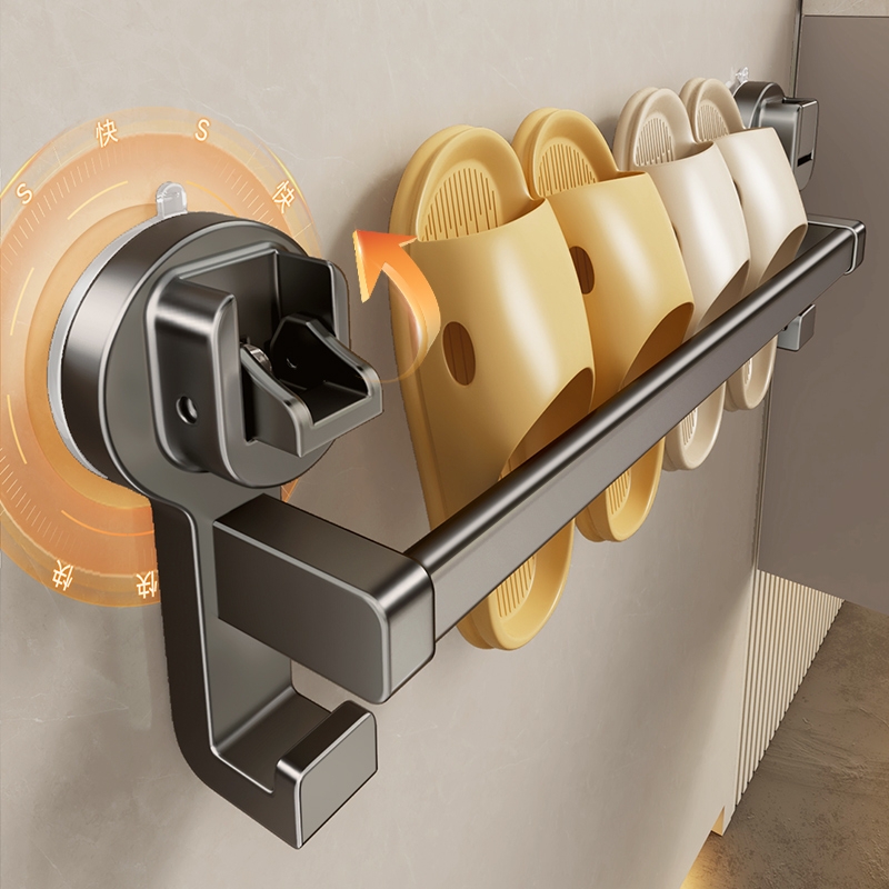 免打孔浴室拖鞋架|426人收藏