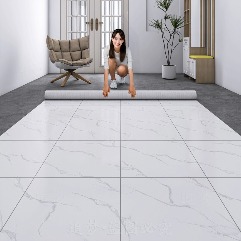 地板革家用加厚耐磨防水防滑水泥地直接铺地胶地垫pvc塑胶地板贴