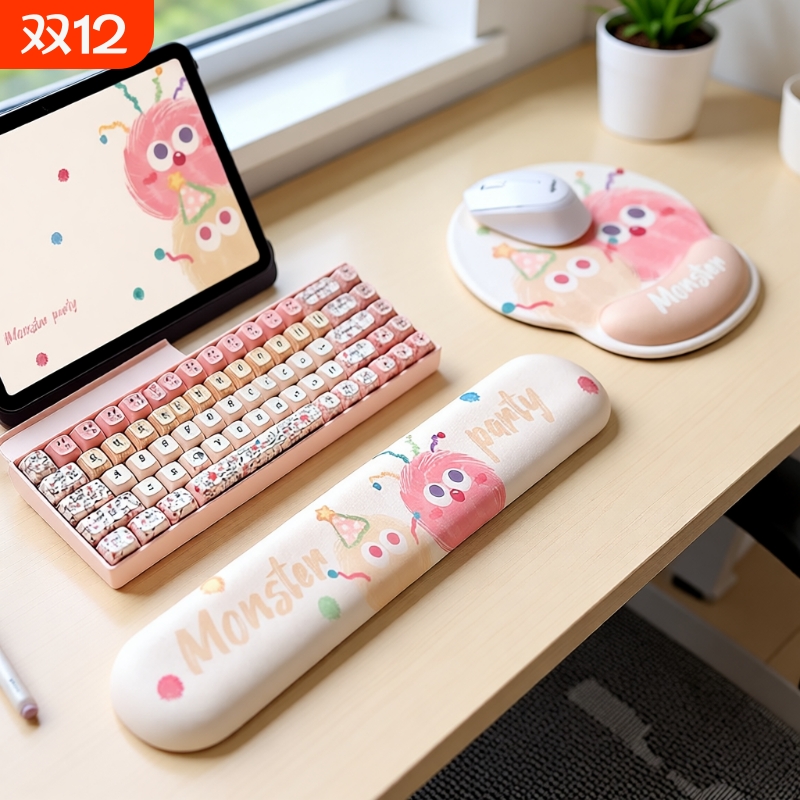 鼠标垫护腕女生可爱消除鼠标手