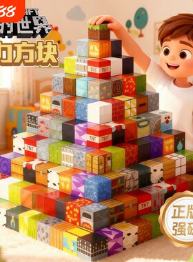【正版全套】我的世界磁力方块