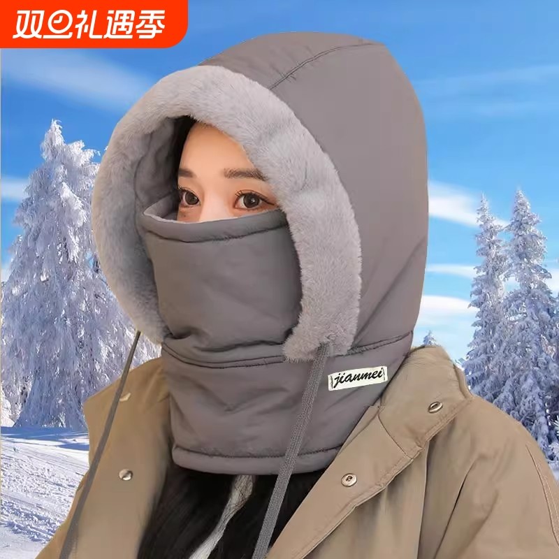 加绒防寒面罩雷锋帽|761人收藏