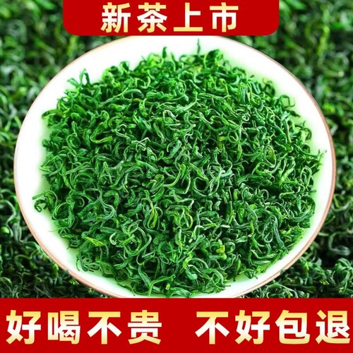 绿茶2026新茶自己喝高山云雾茶叶明前毛尖茶浓香型耐泡炒青绿茶叶