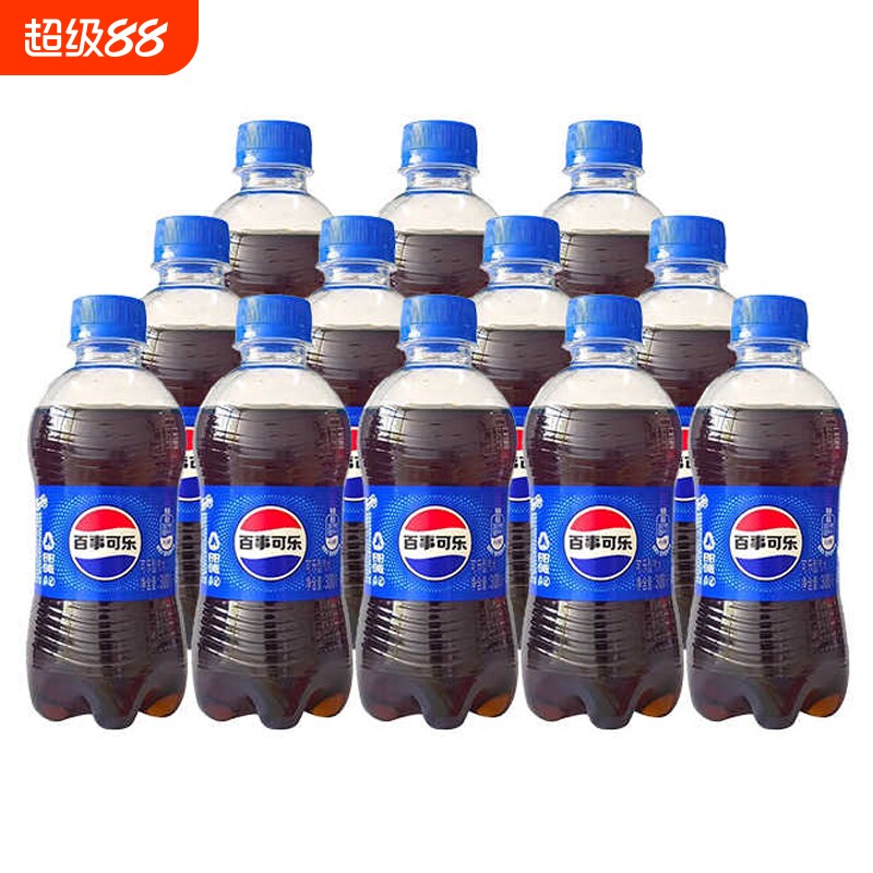 百事可乐300ml*12瓶/24瓶小瓶装图片
