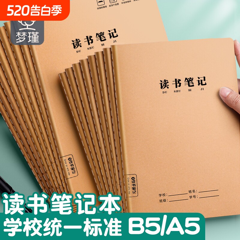 好词好句好段读书笔记本好词好句摘抄本阅读记录专用本小学生一二年级