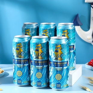 白啤整箱启航海丝 6瓶德式 帕丁堡13°P精酿啤酒礼盒装 500ml