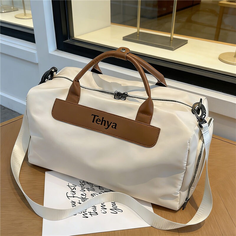 包包女新款轻便斜挎包干湿分离游泳包手提行李健身包大容量旅行包