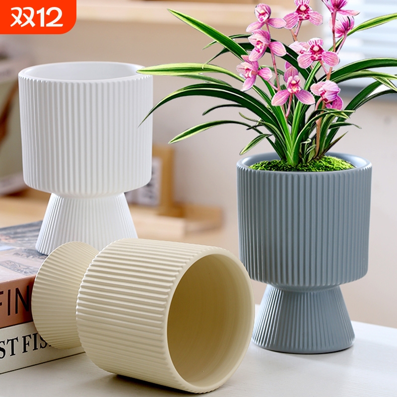 北欧轻奢大号花盆|790人收藏