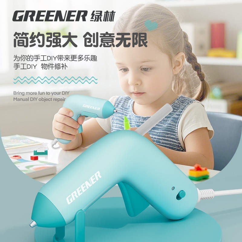 绿林手工专用小型强力7mm热熔胶图片