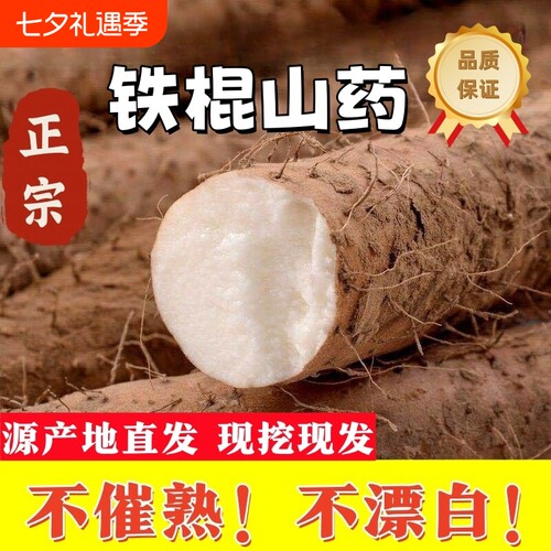 温县垆土铁棍山药|超5000次加购