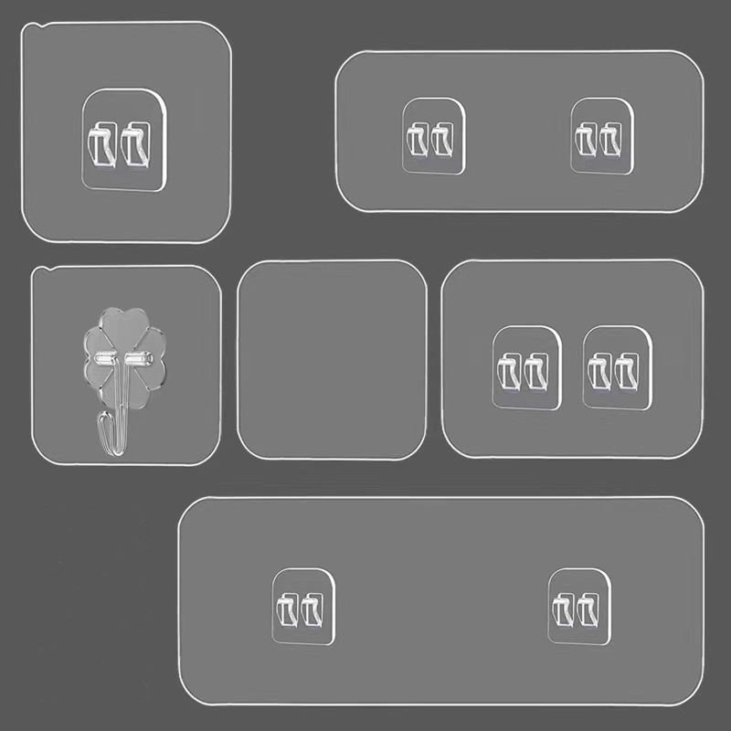 强力贴片免打孔粘钩|千人加购