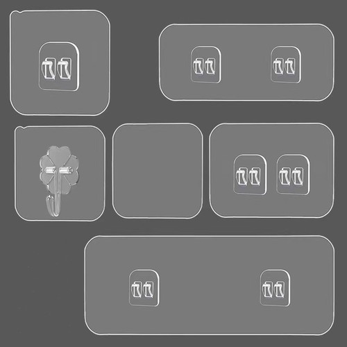 强力贴片免打孔粘钩|千人加购