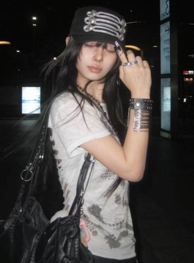 少女暴君英伦风马术帽女cos船长