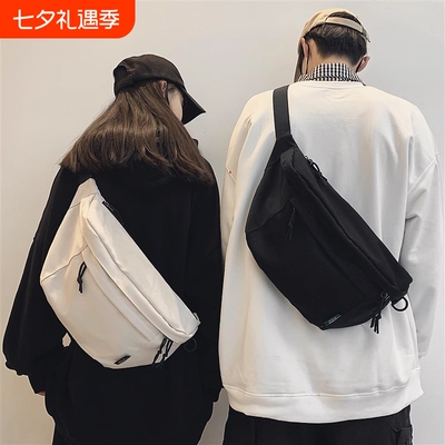耐磨斜挎包男士大容量分层胸包