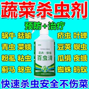菜虫蔬菜杀虫菜园白菜青菜专用无毒菜青虫防虫药正品 Y菜地虫卵