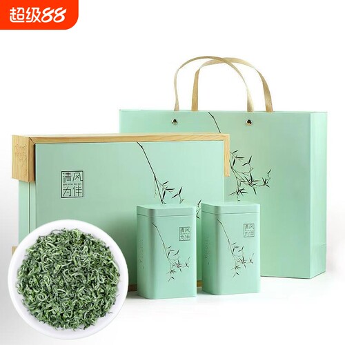2025新茶碧螺春云雾茶高档特制一级绿茶毛尖浓香型茶叶礼盒装送礼