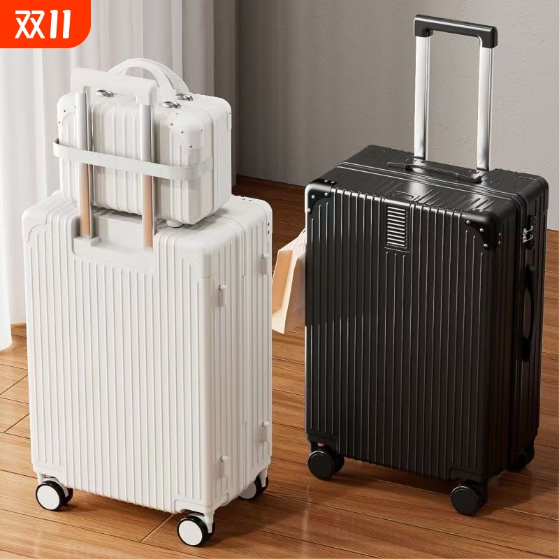 2025新款旅行箱登机密码20寸女男学生26寸行李箱拉链拉杆箱万向轮
