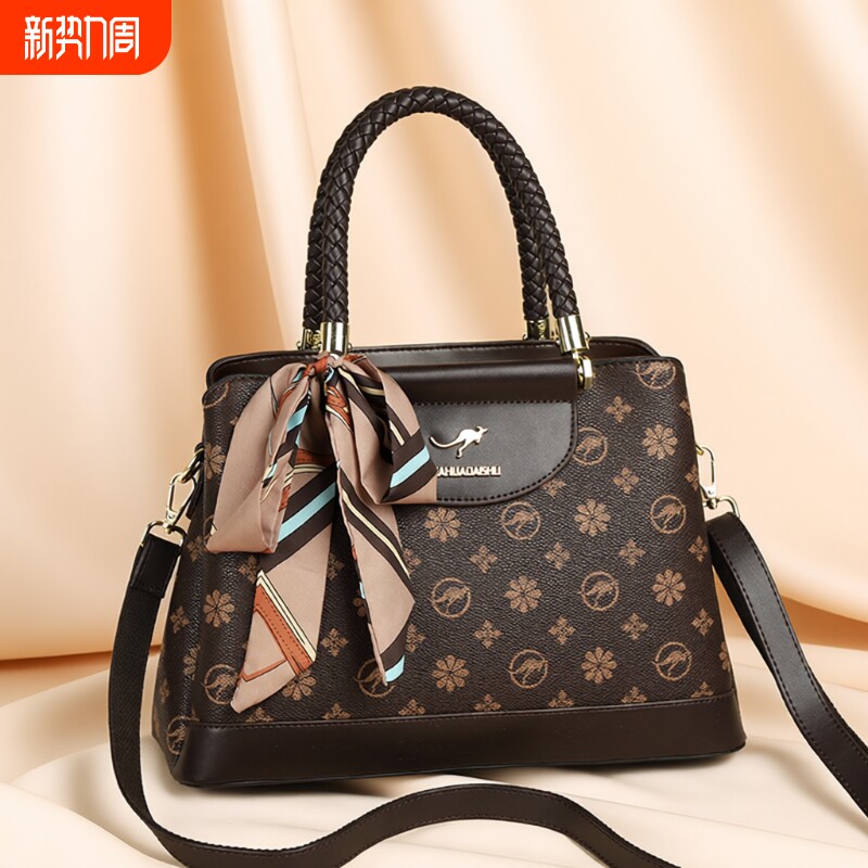 真皮女包2025新款轻奢时尚中年妈妈包女高级感爆款手提包