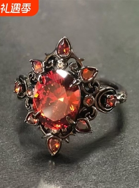 2025新款时尚高级感恋与深空秦彻深渊之铭戒指