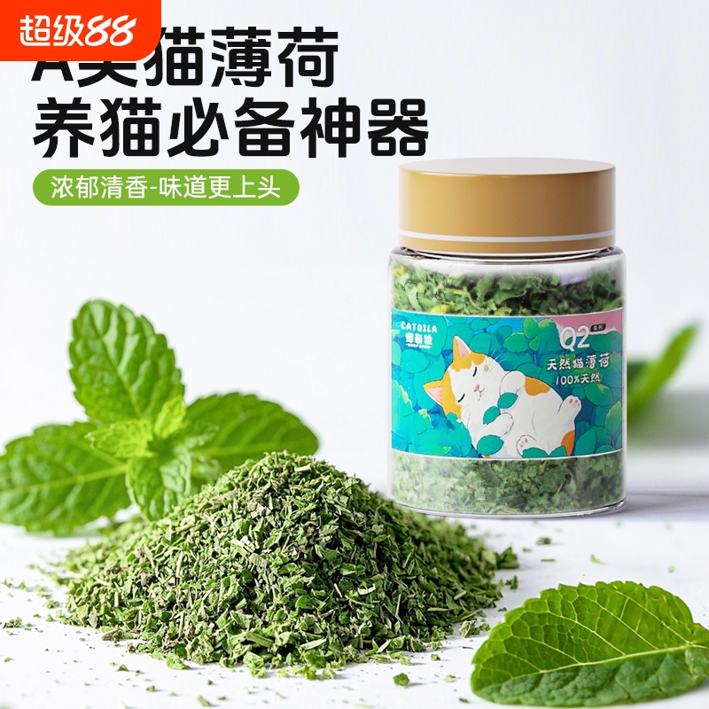 宠奇拉高纯度天然猫薄荷粉猫零食