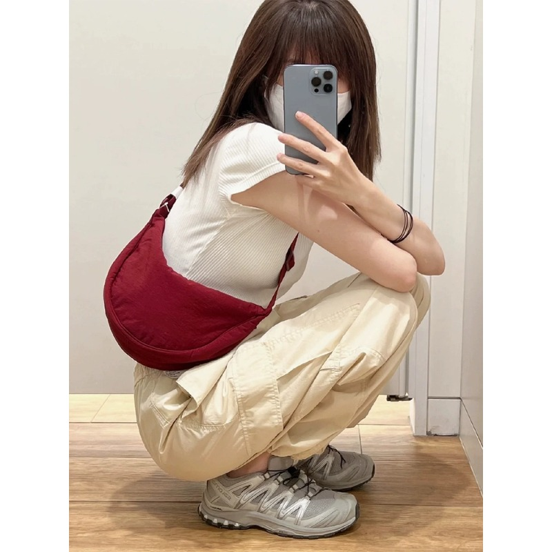 包邮日の99单包包大容量女单肩斜挎包百搭高级感女大学生上课通勤