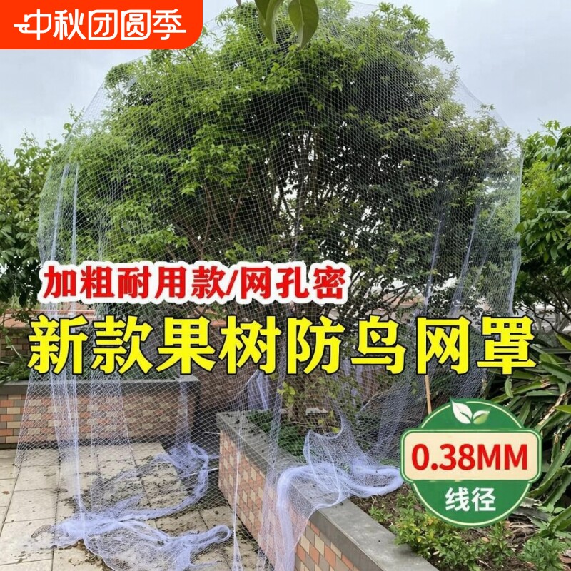 新款嘉宝果树网罩防鳥罩樱桃套袋网套防鸟防护网抗老化图片