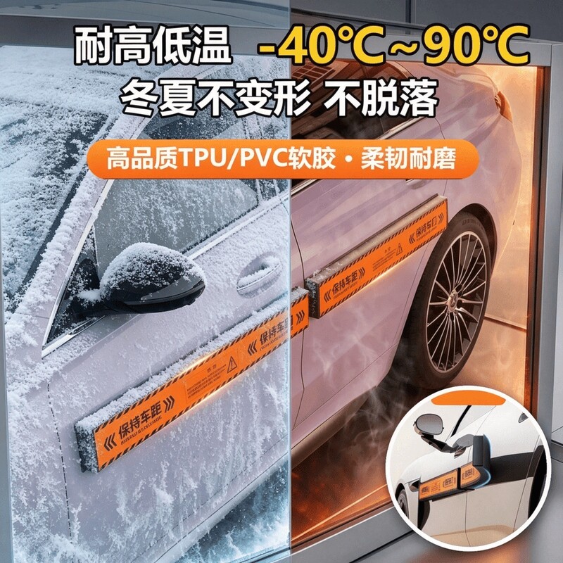 suv车门磁吸防撞条汽车减震缓冲防撞贴防开门杀神器保护条放剐蹭