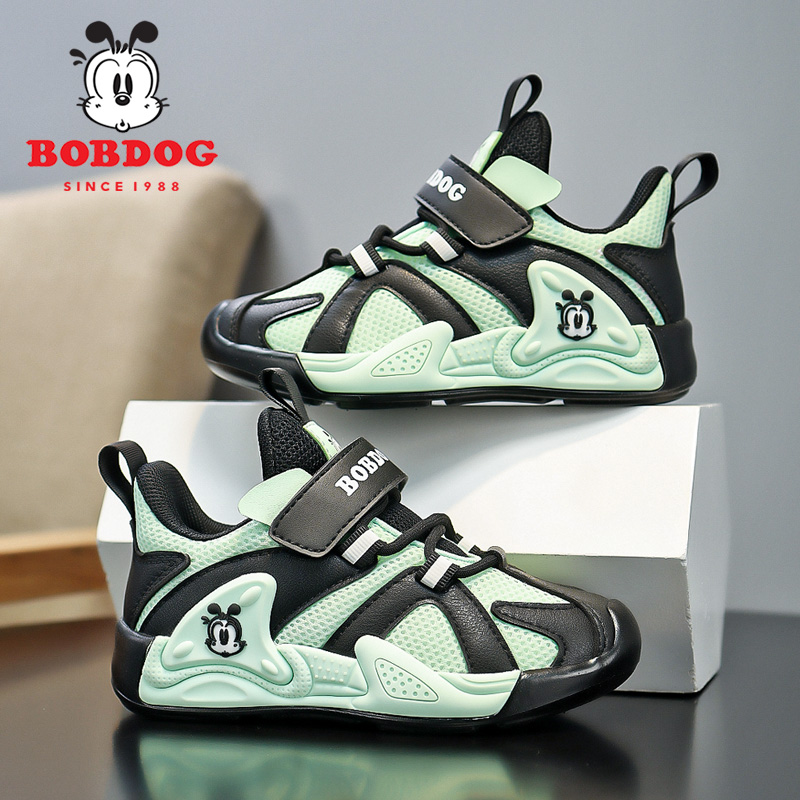 巴布豆儿童运动鞋网面透气2025