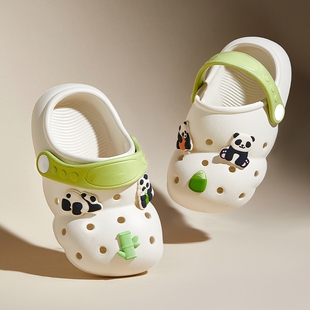夏季 2026新款 男女童包头婴幼儿室内家居防滑 宝宝洞洞鞋 儿童凉拖鞋