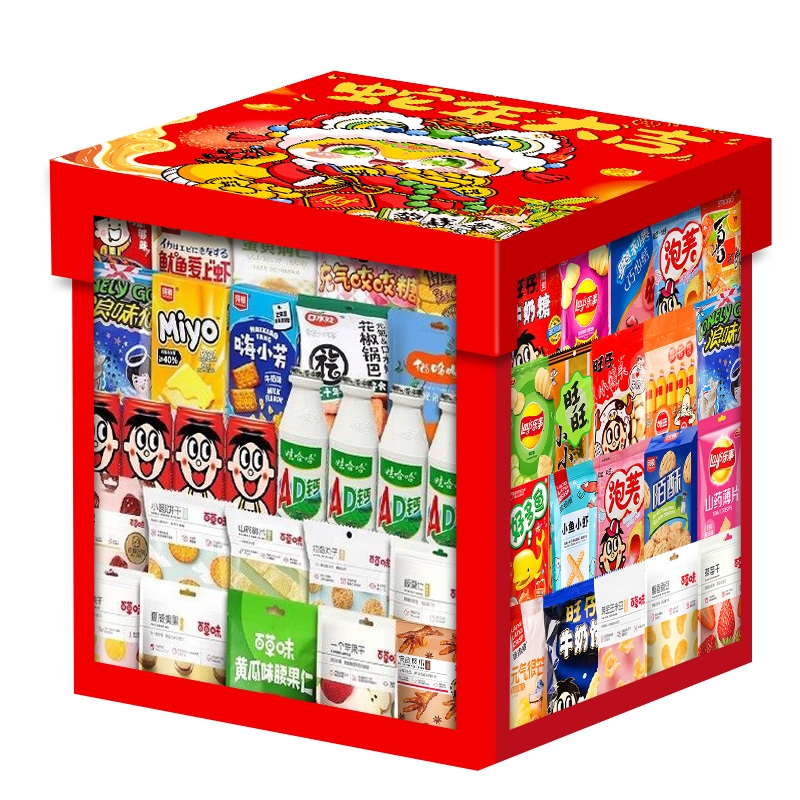 百草味零食大礼包|超1000次加购