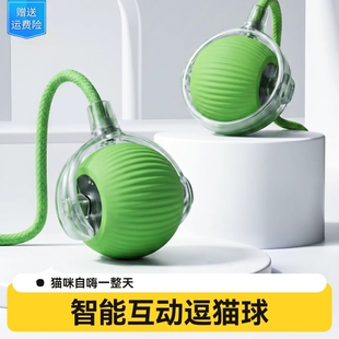 猫咪智能躲避球自动逗猫球电动猫玩具自嗨解闷神器消耗体力突突球