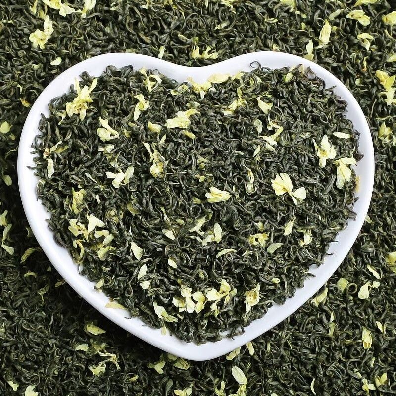 茶叶2025新茶茉莉花茶浓香型川派茉莉飘雪绿茶毛峰碧螺春散装50