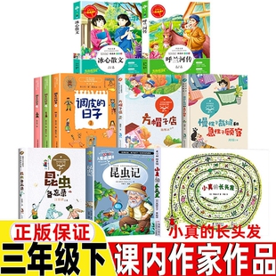 小珍的长头发小真的长头发高楼方子著三年级下册必读的课外书课内作家昆虫备忘录汪曾祺著昆虫记调皮的日子方帽子店呼兰河传绘本版